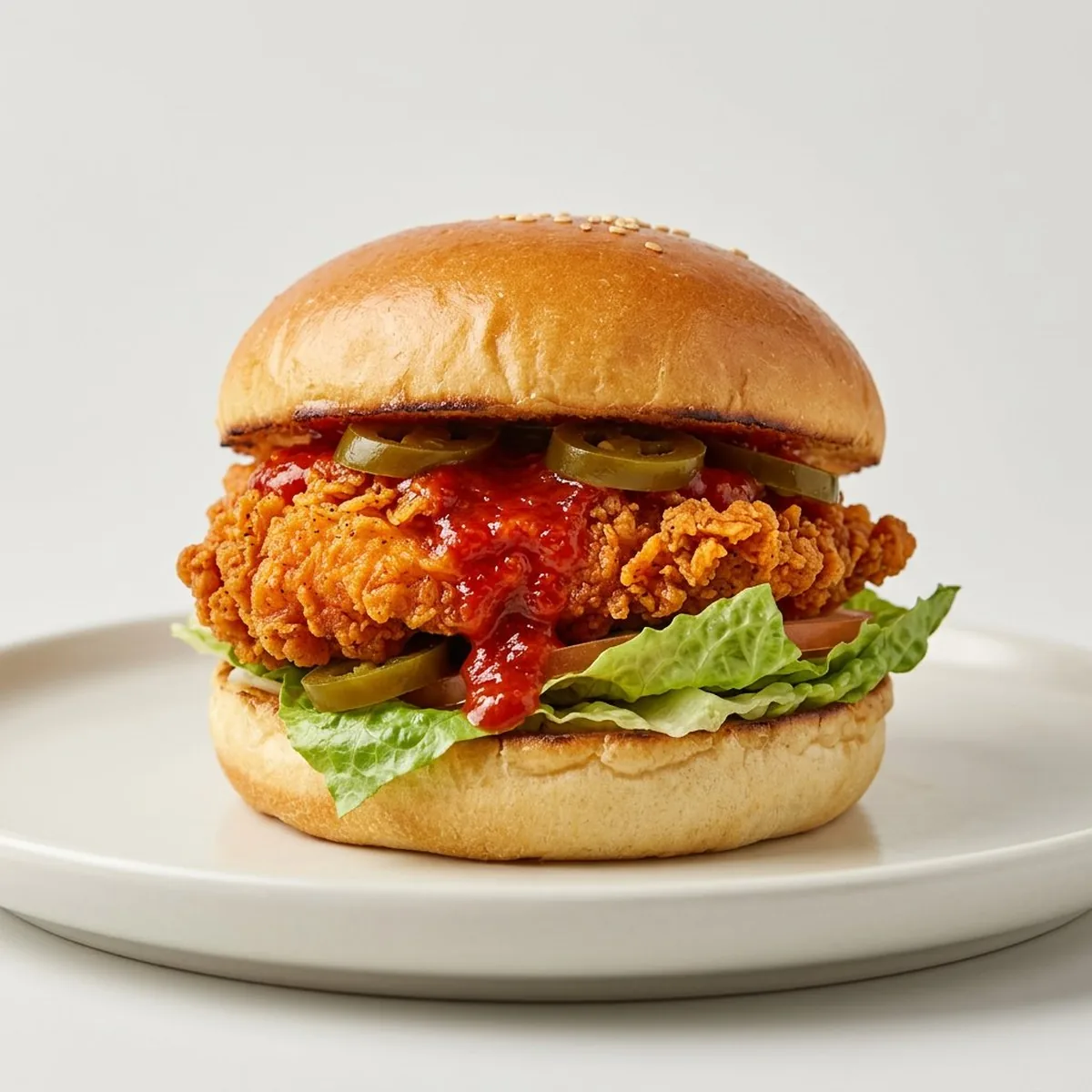 Crispy Zinger Chicken Burgers
